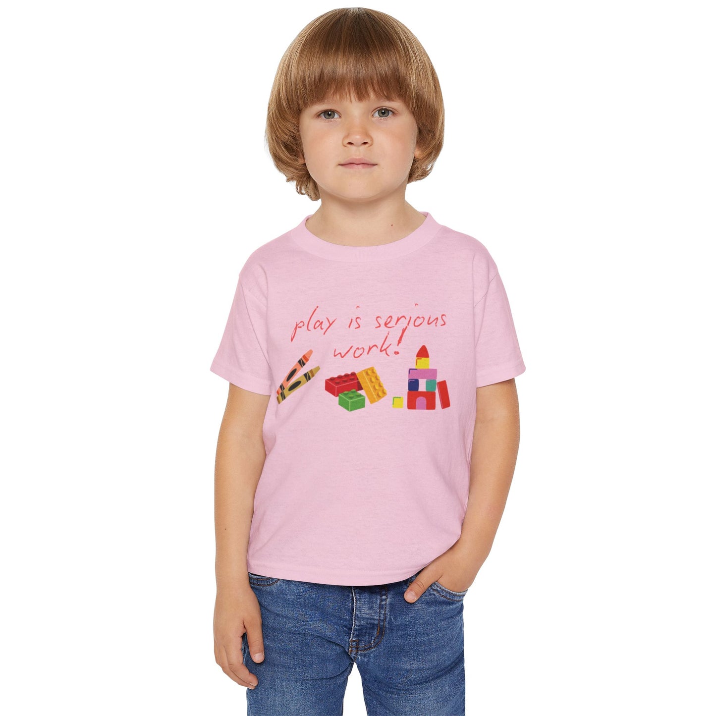 Play Is Serious Work Kids Tee