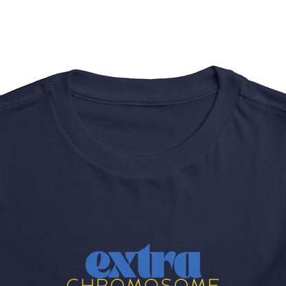 Extra Chromosome Extra Awesome Down Syndrome Acceptance T-Shirt Toddler