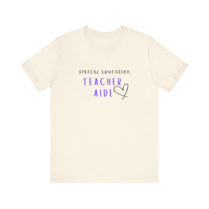 Special Education Teacher Aide Adult Tee