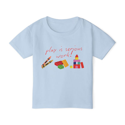 Play Is Serious Work Kids Tee