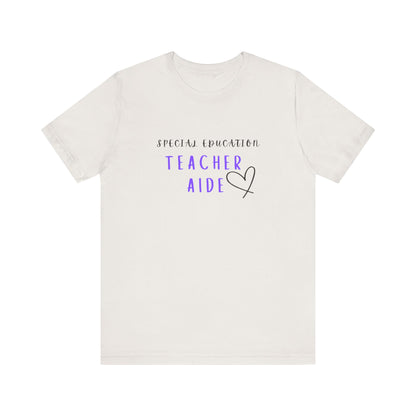 Special Education Teacher Aide Adult Tee
