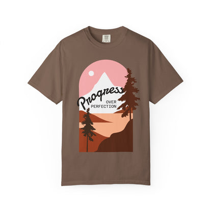 Progress Over Perfection Adult Unisex T-shirt