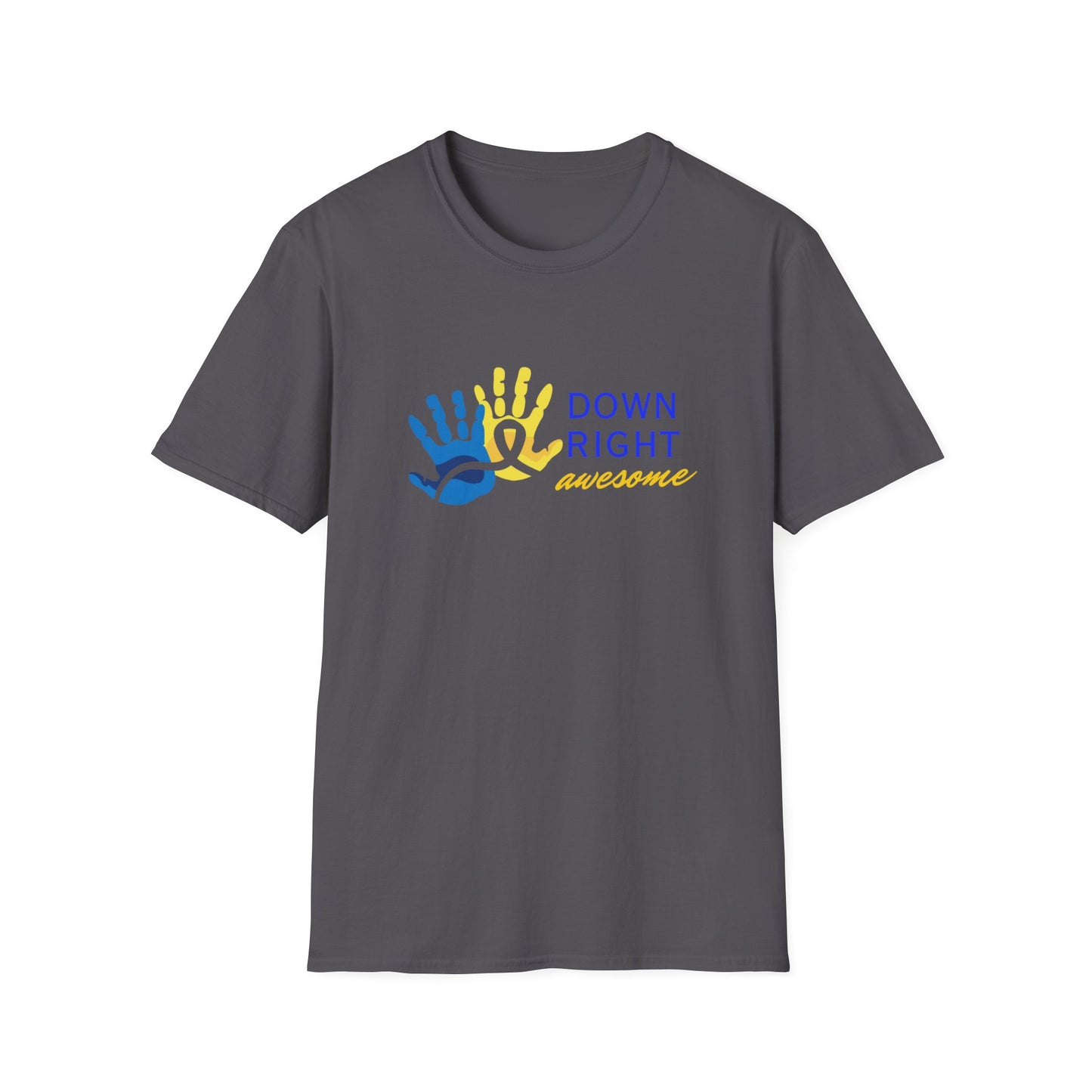 Down Right Awesome Adult Tee | Down Syndrome Awareness & Acceptance Tee