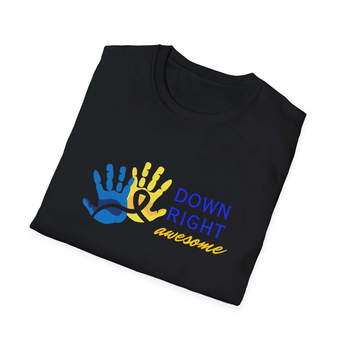 Down Right Awesome Adult Tee | Down Syndrome Awareness & Acceptance Tee