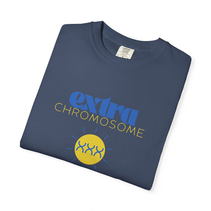 Extra Chromosome Extra Awesome Down Syndrome Acceptance T-Shirt for Adults