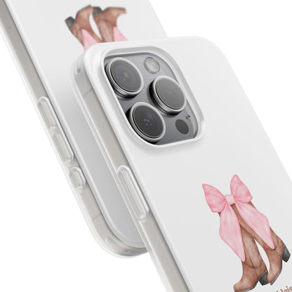 Giving Ableism The Boot Phone Case | Cute cowgirl boot pattern
