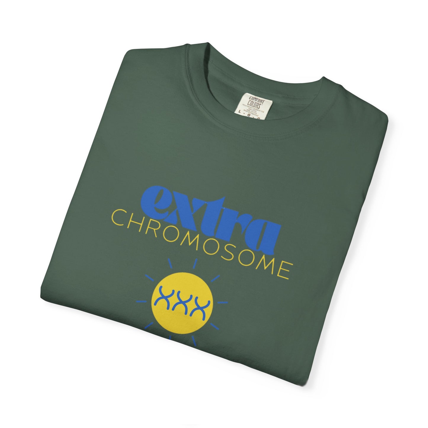 Extra Chromosome Extra Awesome Down Syndrome Acceptance T-Shirt for Adults