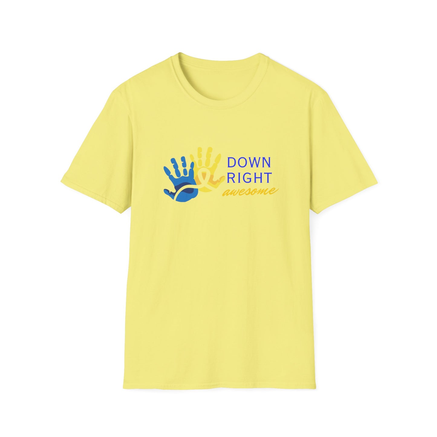 Down Right Awesome Adult Tee | Down Syndrome Awareness & Acceptance Tee