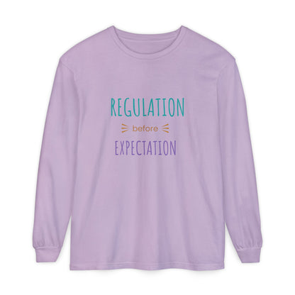 Regulation Before Expectation Long Sleeve Tee