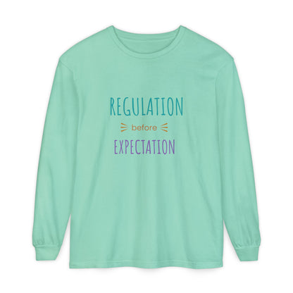 Regulation Before Expectation Long Sleeve Tee