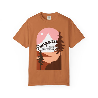 Progress Over Perfection Adult Unisex T-shirt