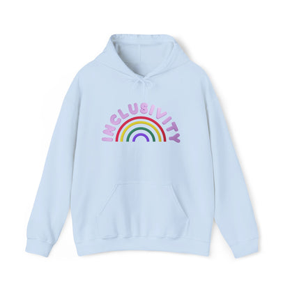 Inclusivity Rainbow Hooded Sweatshirt