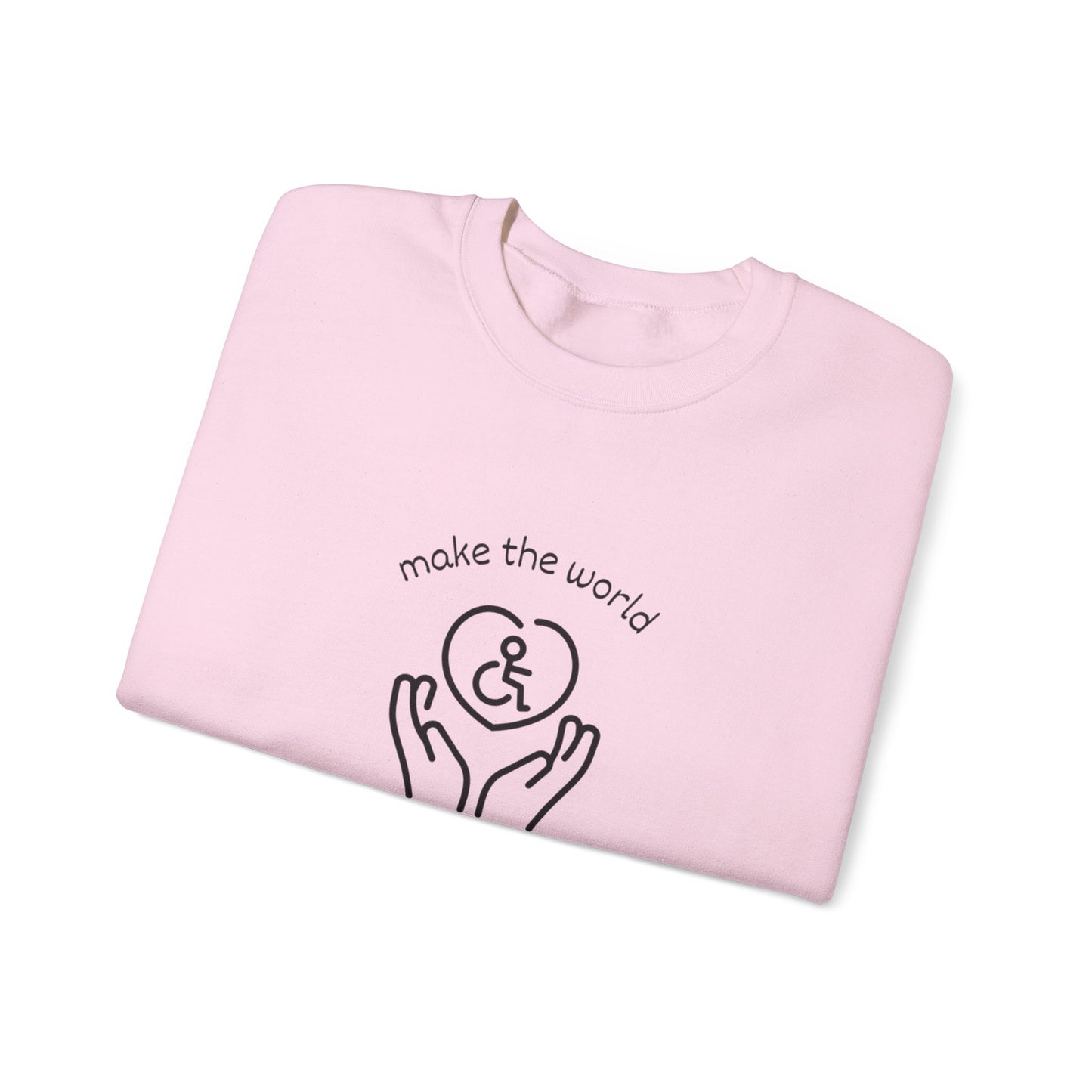 Make The World More Accessible Crewneck Sweatshirt