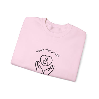 Make The World More Accessible Crewneck Sweatshirt