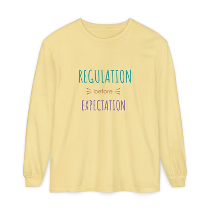 Regulation Before Expectation Long Sleeve Tee