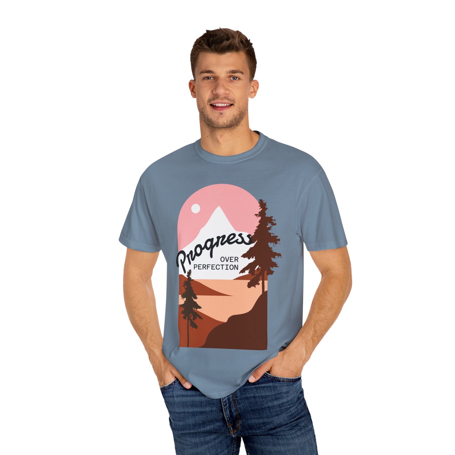 Progress Over Perfection Adult Unisex T-shirt