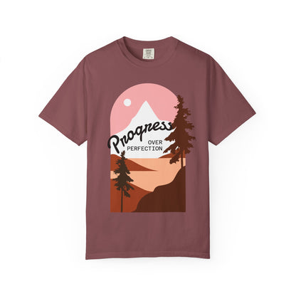 Progress Over Perfection Adult Unisex T-shirt