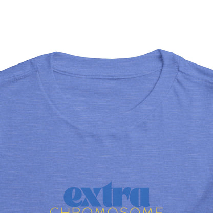 Extra Chromosome Extra Awesome Down Syndrome Acceptance T-Shirt Toddler