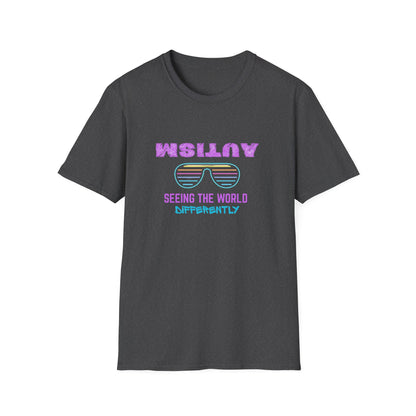 Autism Seeing The World Differently Unisex Softstyle T-Shirt