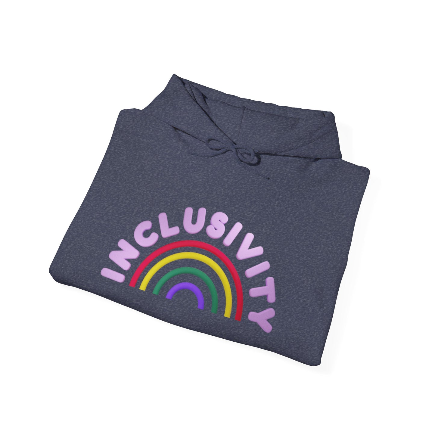 Inclusivity Rainbow Hooded Sweatshirt