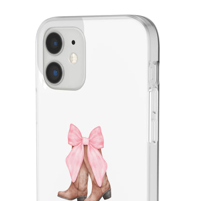 Giving Ableism The Boot Phone Case | Cute cowgirl boot pattern