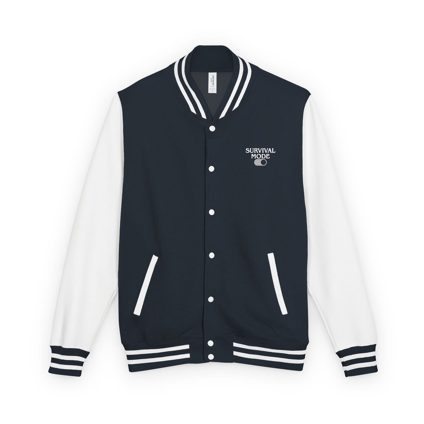 Survival Mode Unisex Heavyweight Letterman Jacket