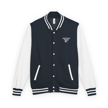 Survival Mode Unisex Heavyweight Letterman Jacket