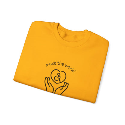 Make The World More Accessible Crewneck Sweatshirt