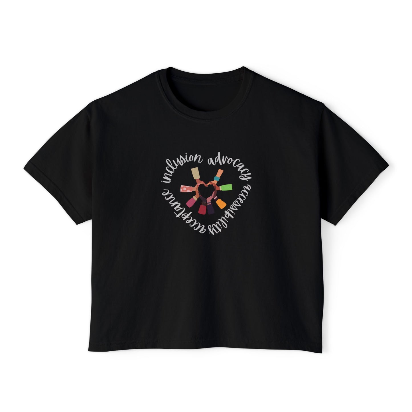 Accessibility Advocacy Boxy Tee