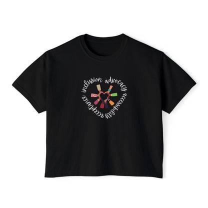 Accessibility Advocacy Boxy Tee