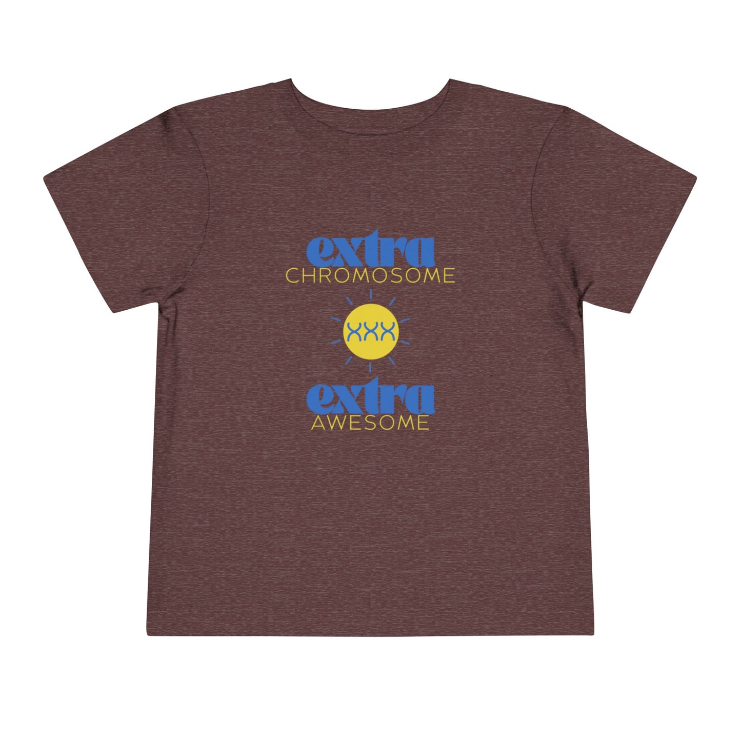 Extra Chromosome Extra Awesome Down Syndrome Acceptance T-Shirt Toddler