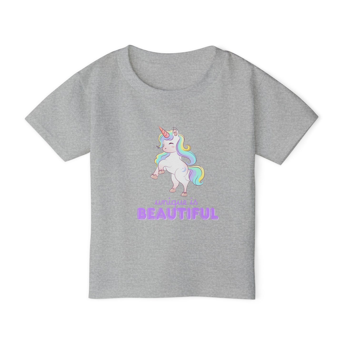 Unique is Beautiful Unicorn Toddler T-Shirt