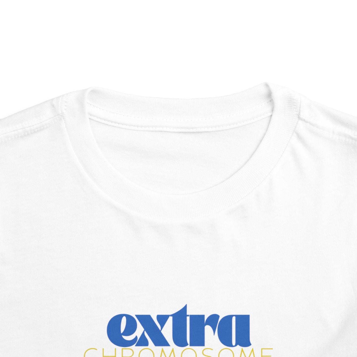 Extra Chromosome Extra Awesome Down Syndrome Acceptance T-Shirt Toddler