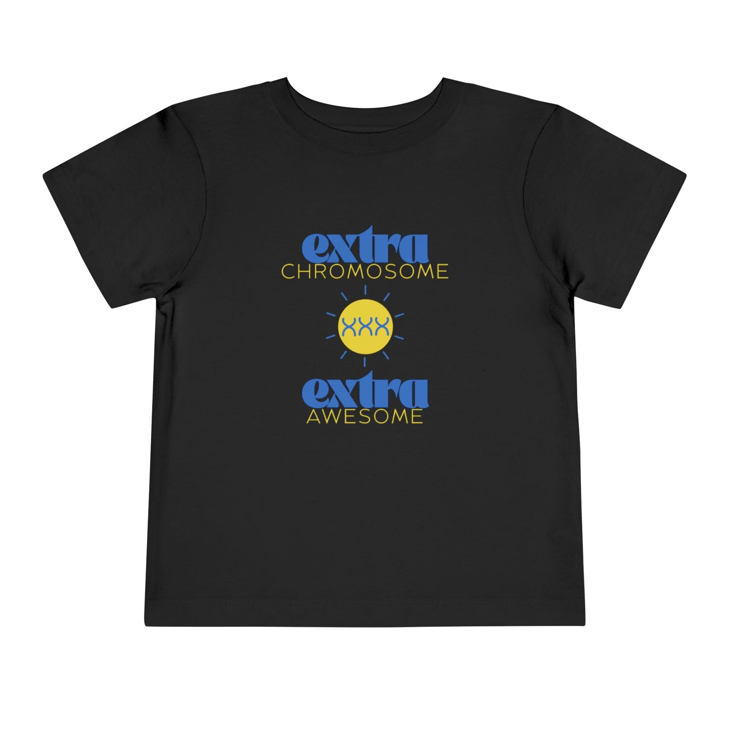 Extra Chromosome Extra Awesome Down Syndrome Acceptance T-Shirt Toddler