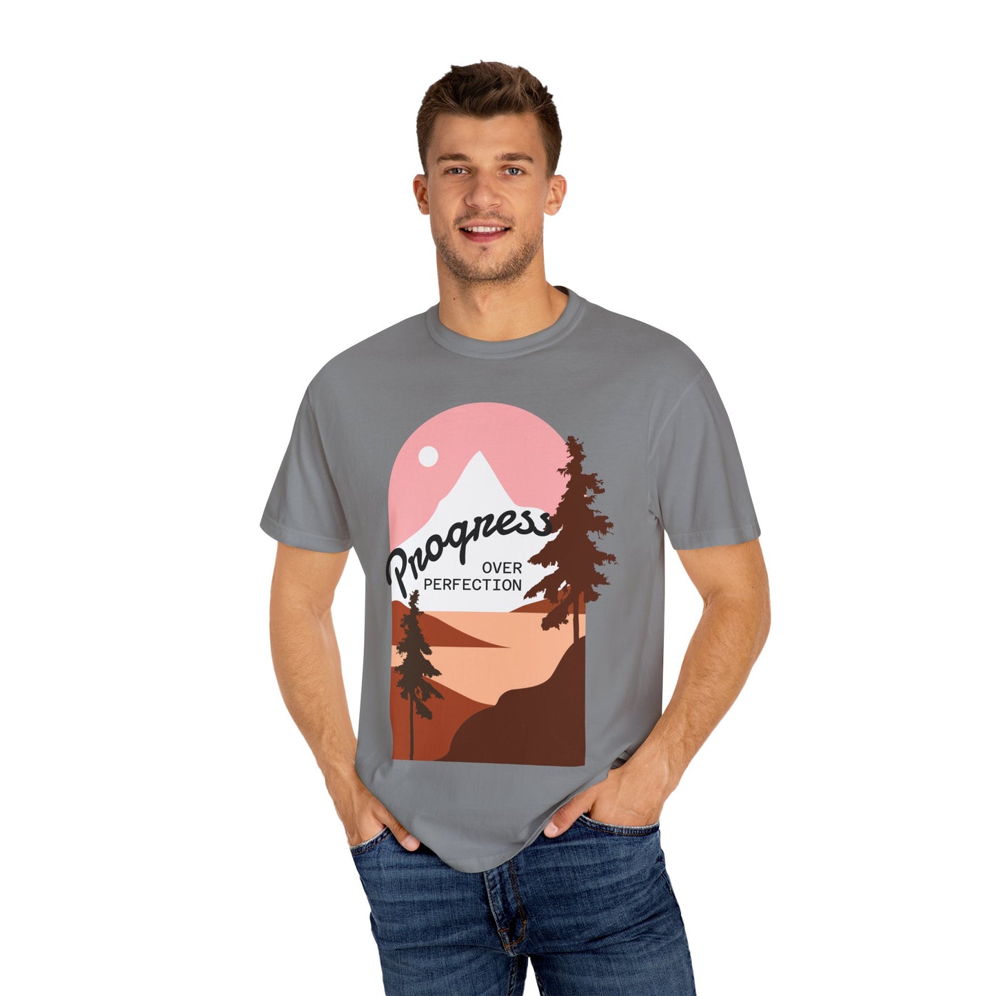 Progress Over Perfection Adult Unisex T-shirt