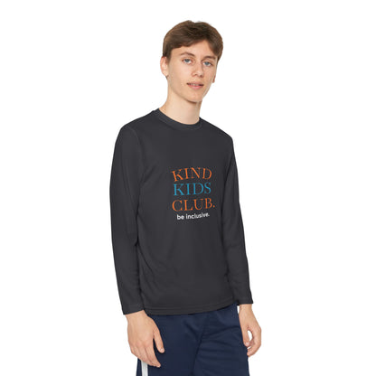Kind Kids Club Long Sleeve Tee - Be Inclusive Youth Shirt