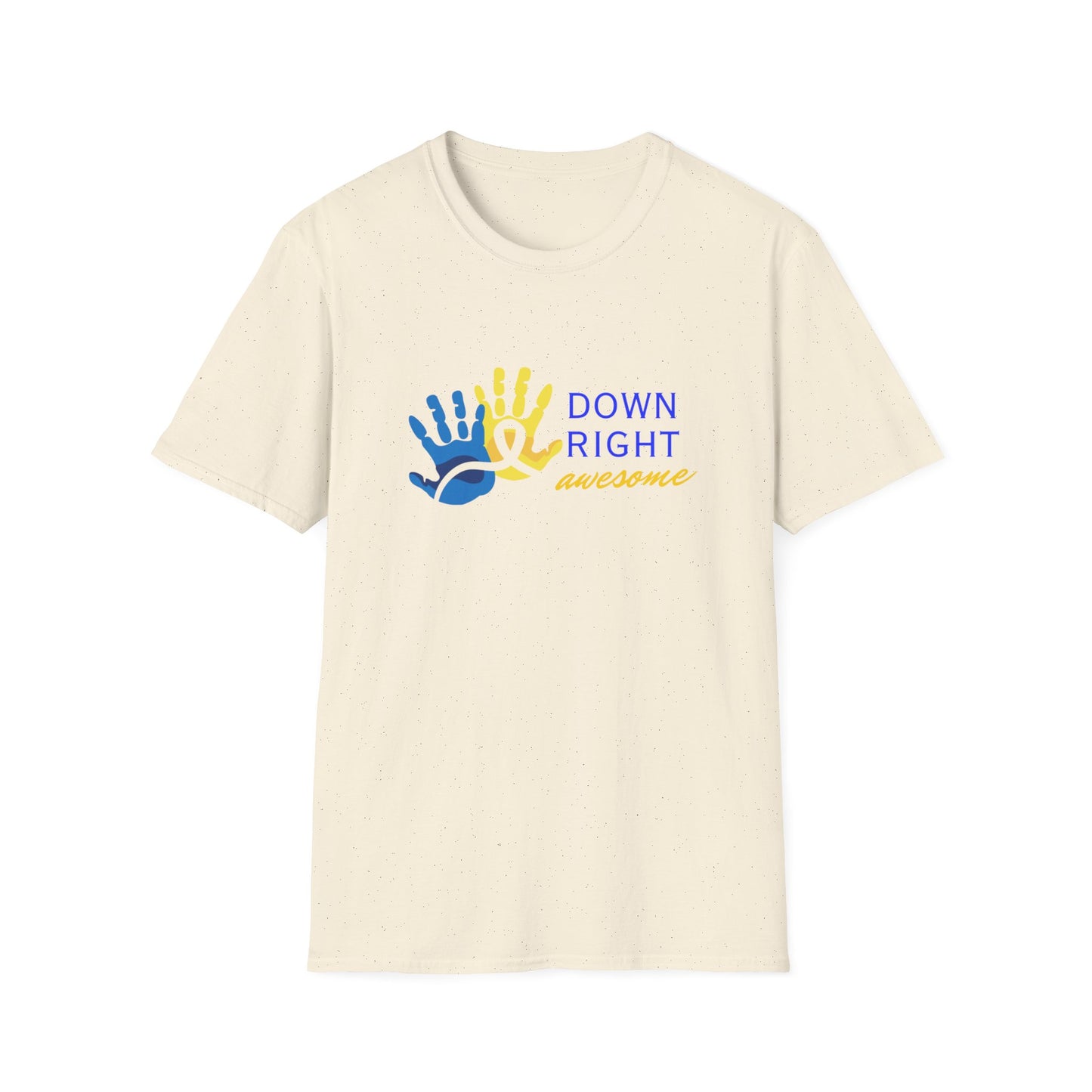 Down Right Awesome Adult Tee | Down Syndrome Awareness & Acceptance Tee
