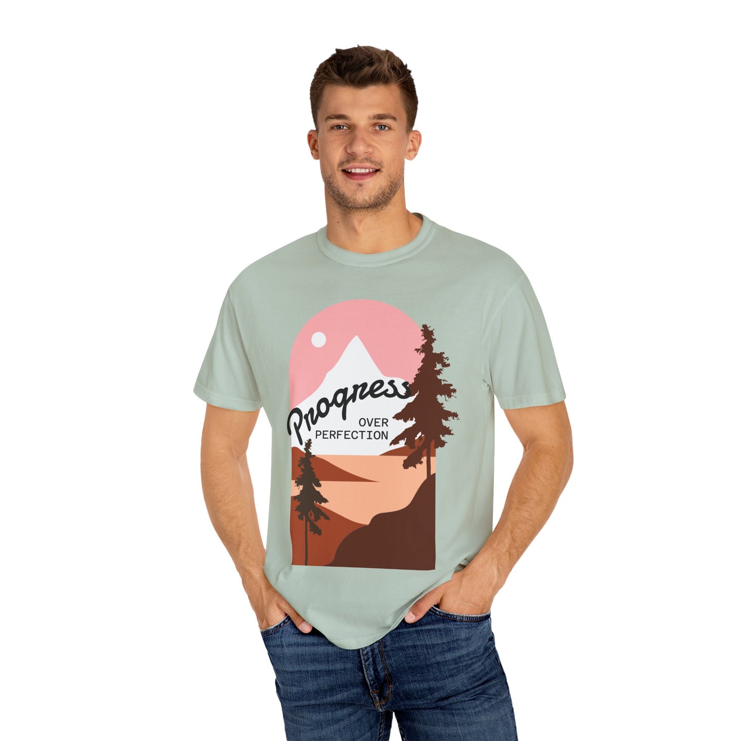 Progress Over Perfection Adult Unisex T-shirt