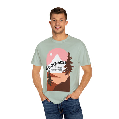Progress Over Perfection Adult Unisex T-shirt