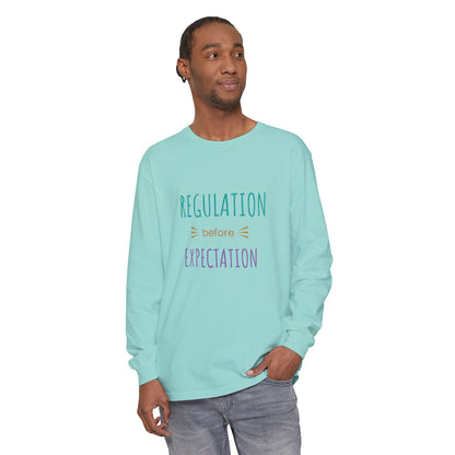 Regulation Before Expectation Long Sleeve Tee