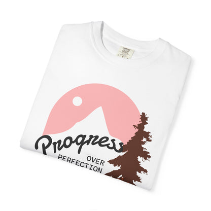 Progress Over Perfection Adult Unisex T-shirt