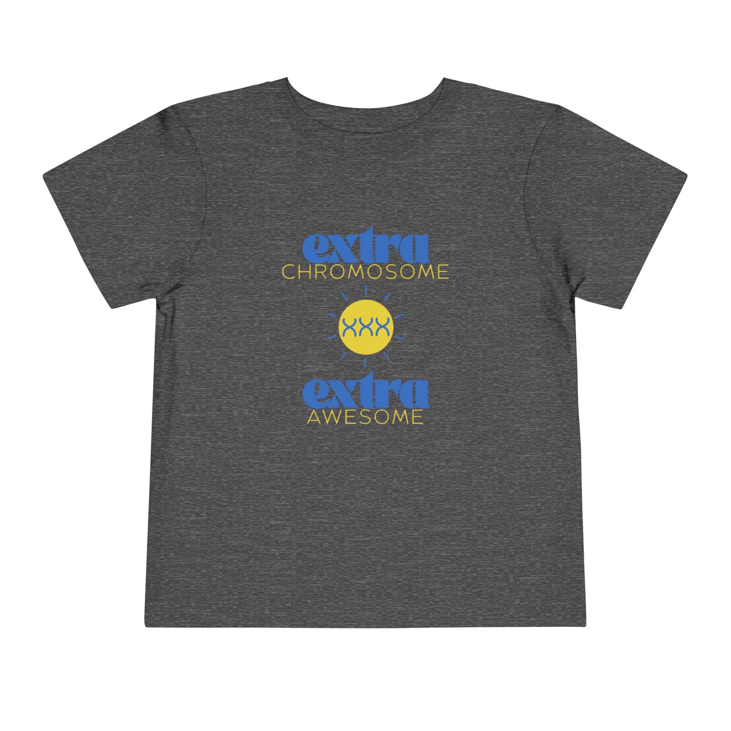 Extra Chromosome Extra Awesome Down Syndrome Acceptance T-Shirt Toddler