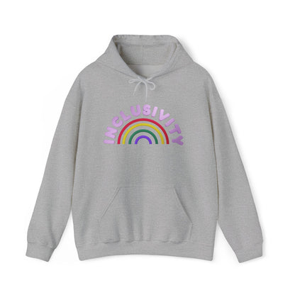 Inclusivity Rainbow Hooded Sweatshirt
