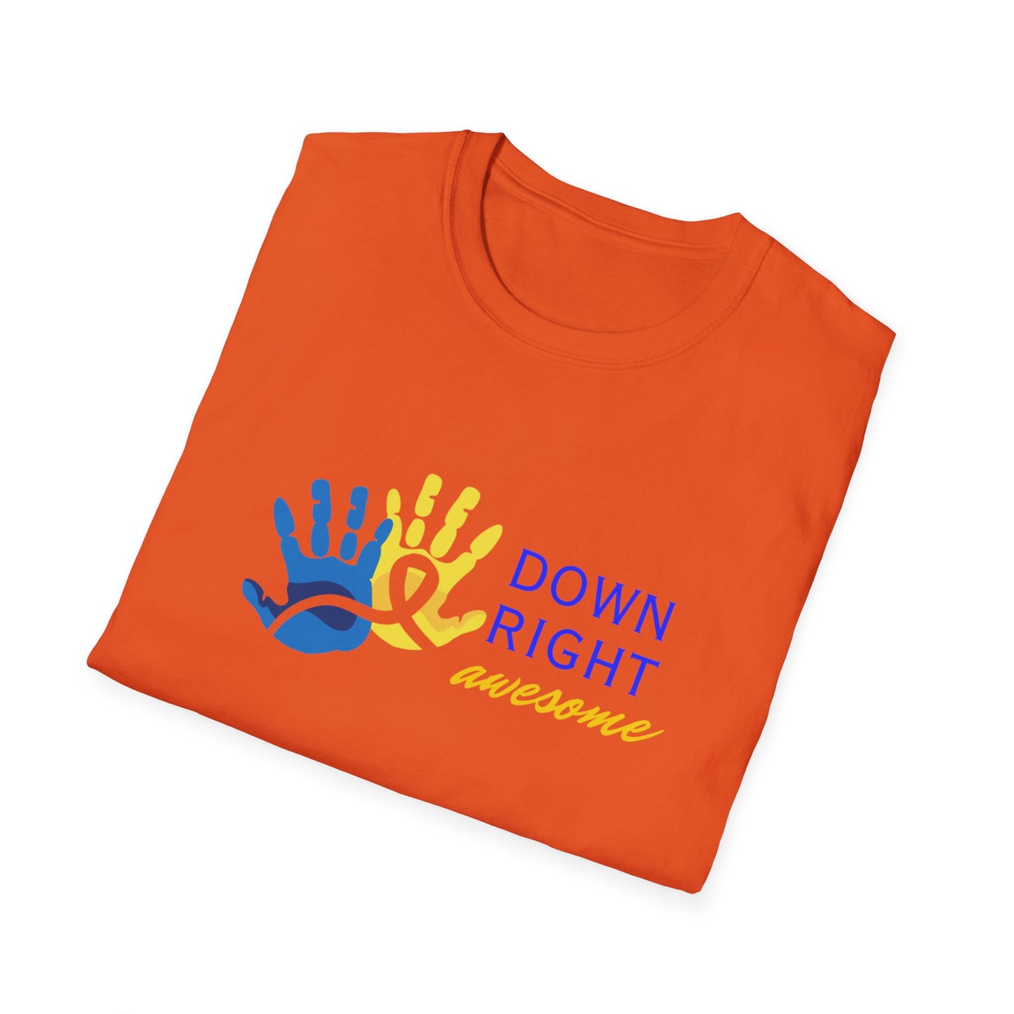 Down Right Awesome Adult Tee | Down Syndrome Awareness & Acceptance Tee