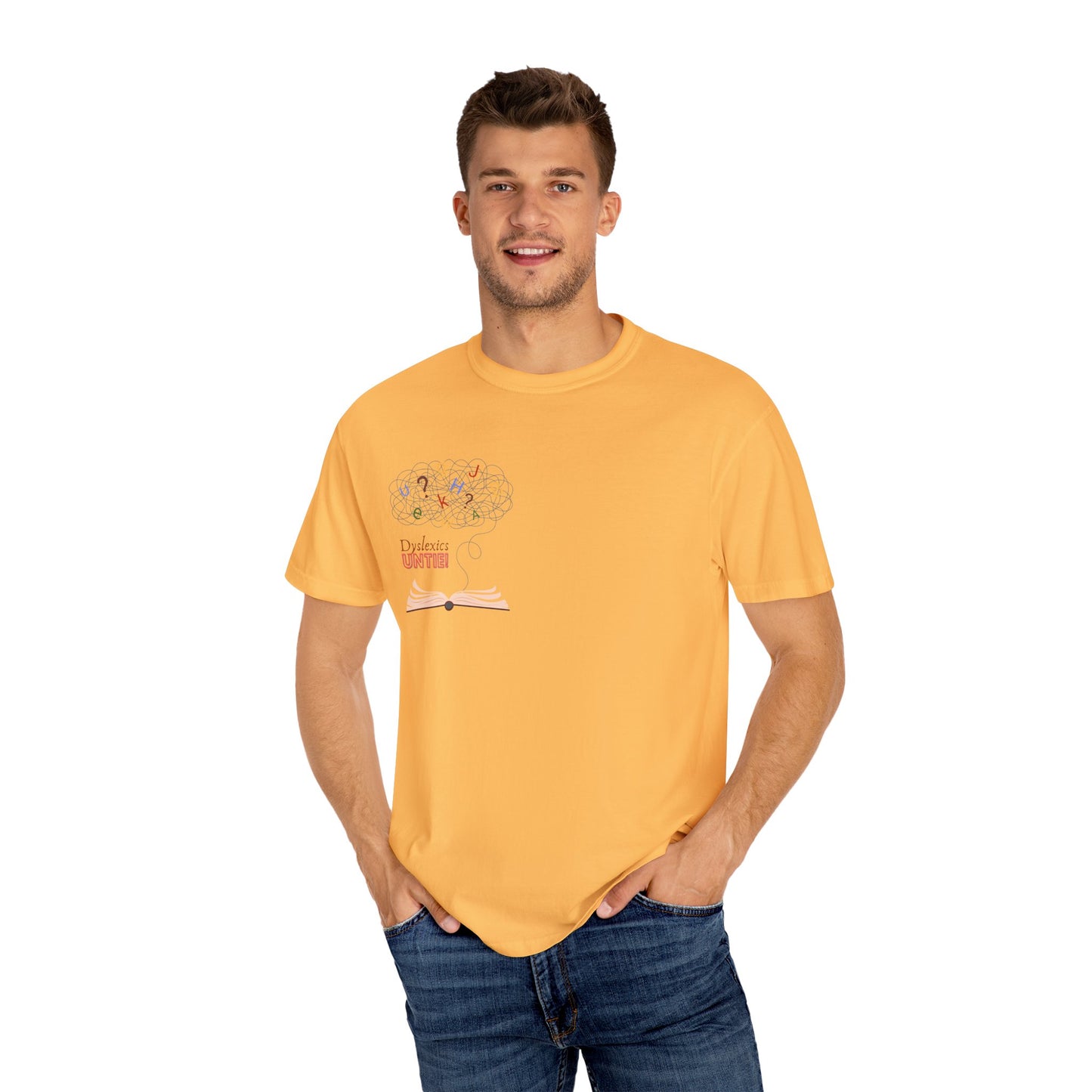 Dyslexics Untie! Funny Unisex T-shirt