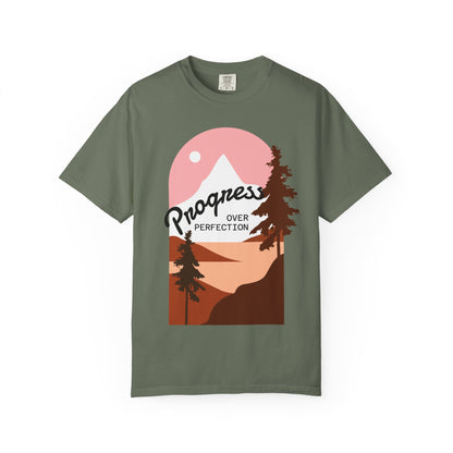 Progress Over Perfection Adult Unisex T-shirt