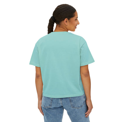 Word Scramble Life for Dyslexia Awareness Boxy Tee