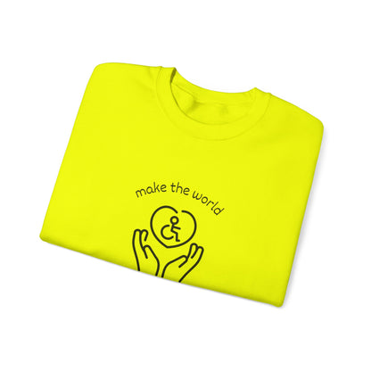 Make The World More Accessible Crewneck Sweatshirt