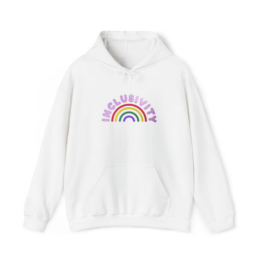 Inclusivity Rainbow Hooded Sweatshirt