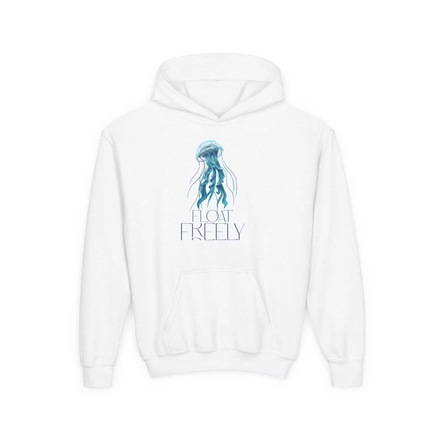 Jellyfish Sweatshirt | Float Freely Youth Hoodie